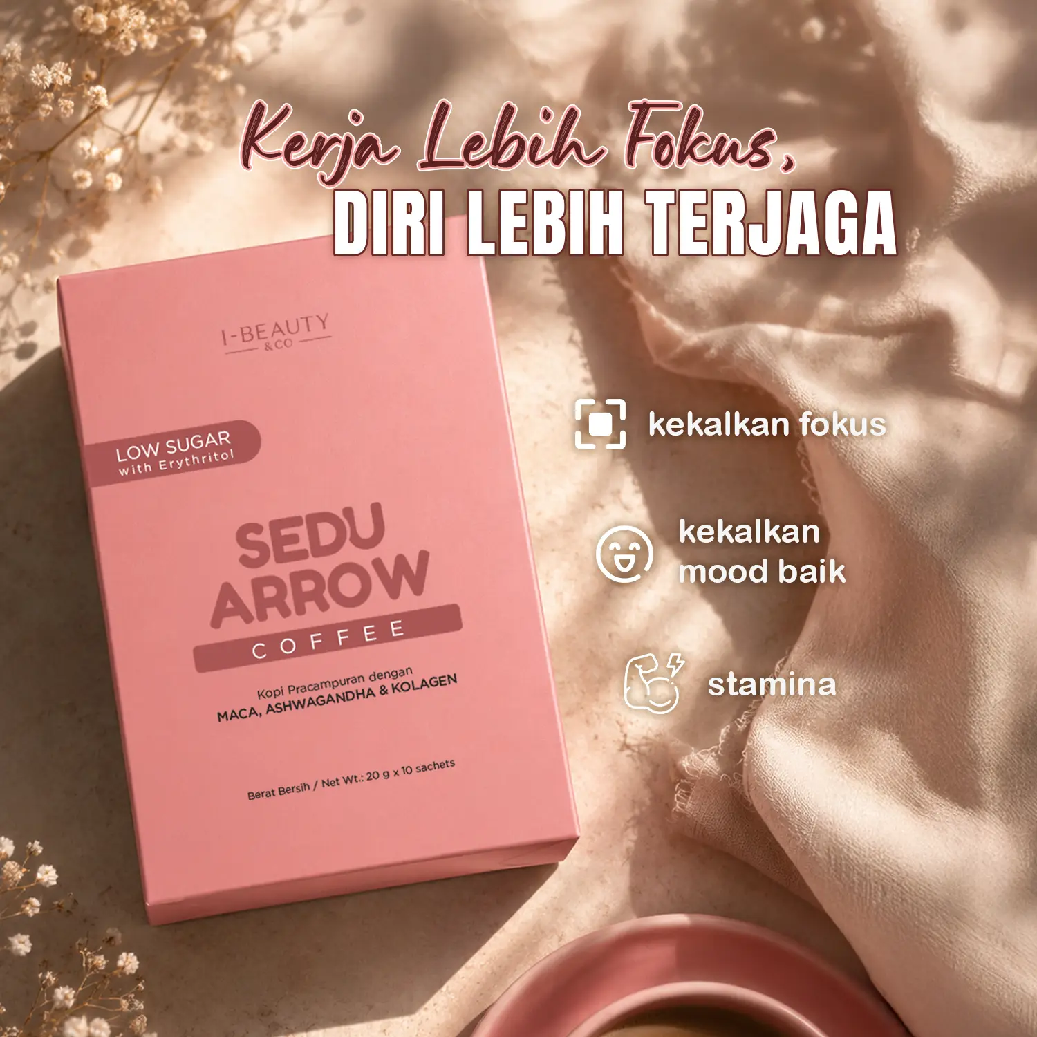 Sedu Arrow Coffee — Kerja Lebih Fokus, Diri Lebih Terjaga