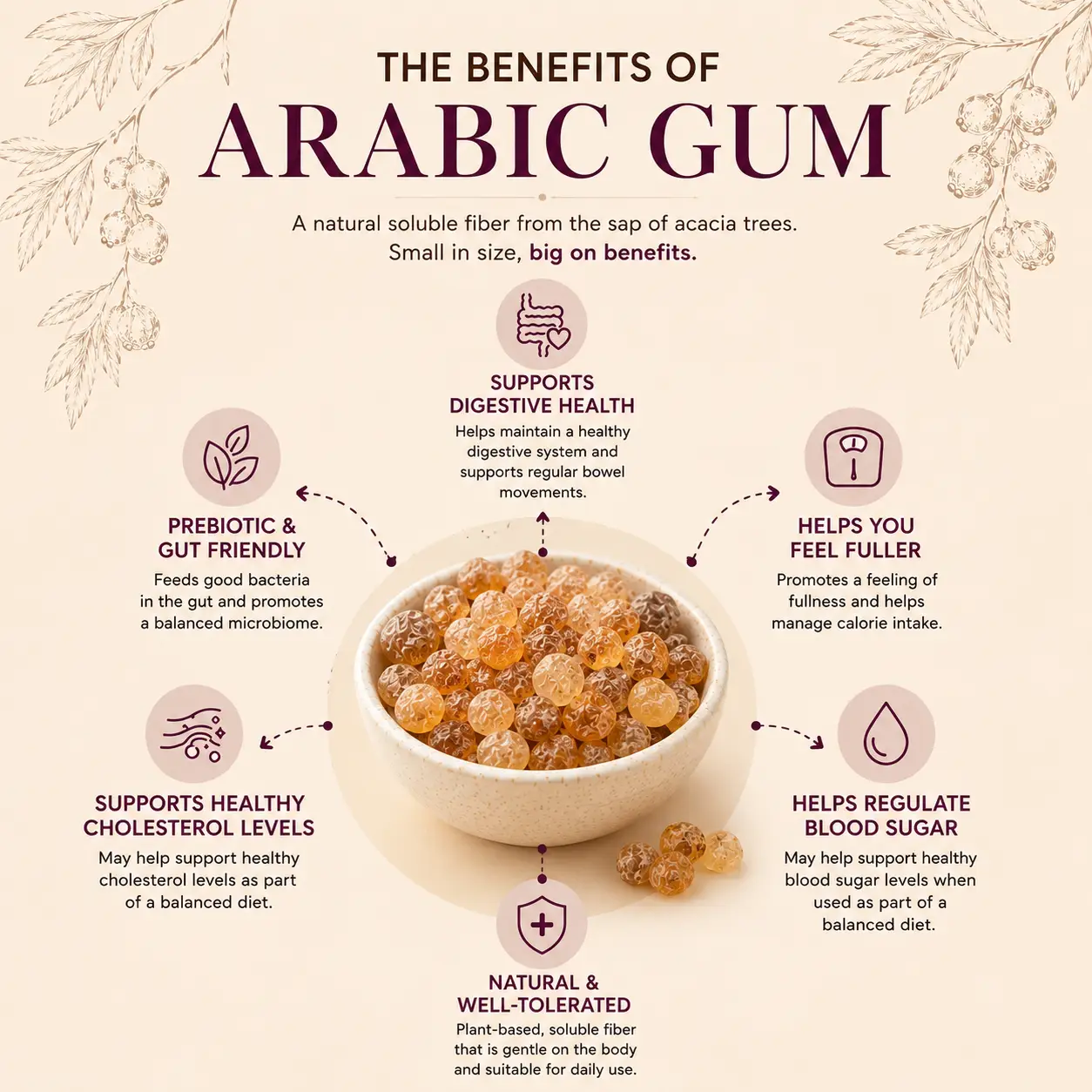 B-TOX Shot Drink — The Benefits of Arabic Gum