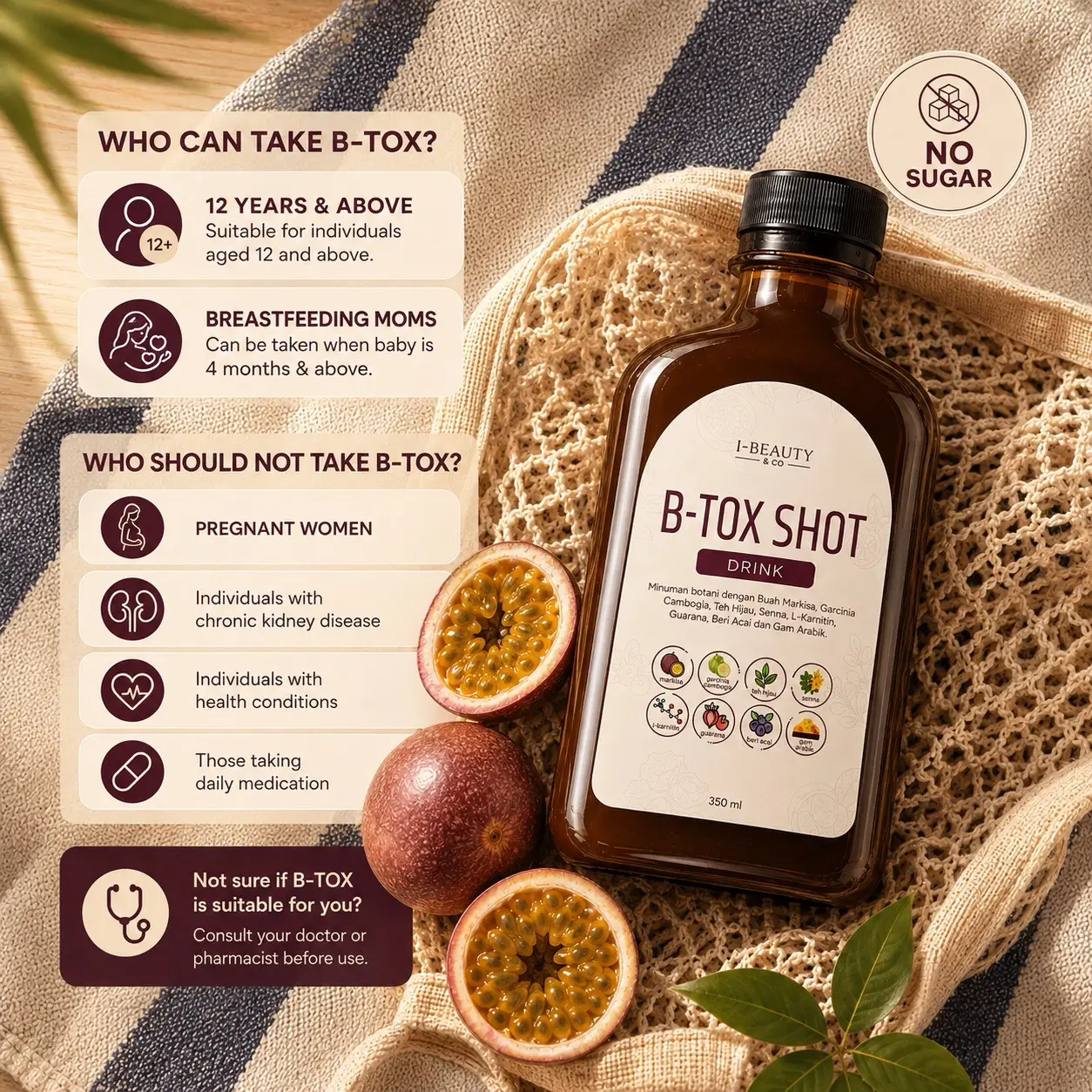 B-TOX Shot Drink — Who Can and Should Not Take B-TOX