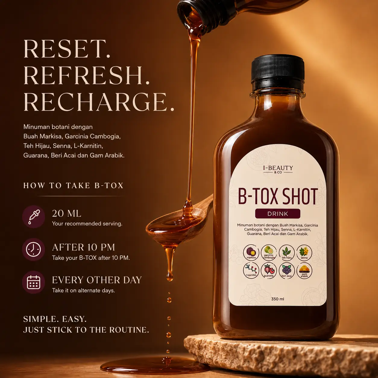 B-TOX Shot Drink — Reset, Refresh, Recharge
