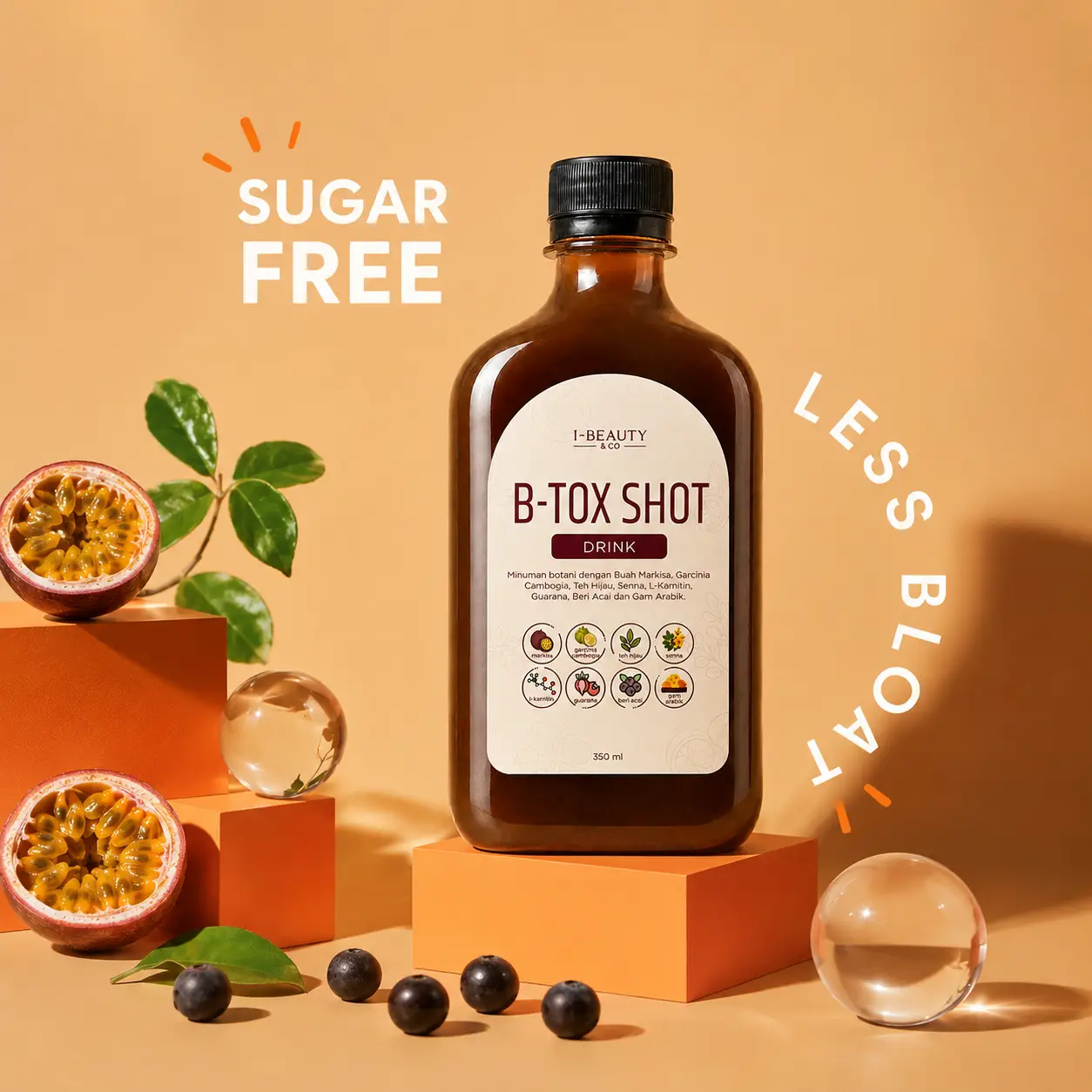 B-TOX Shot Drink — Sugar Free, Less Bloat