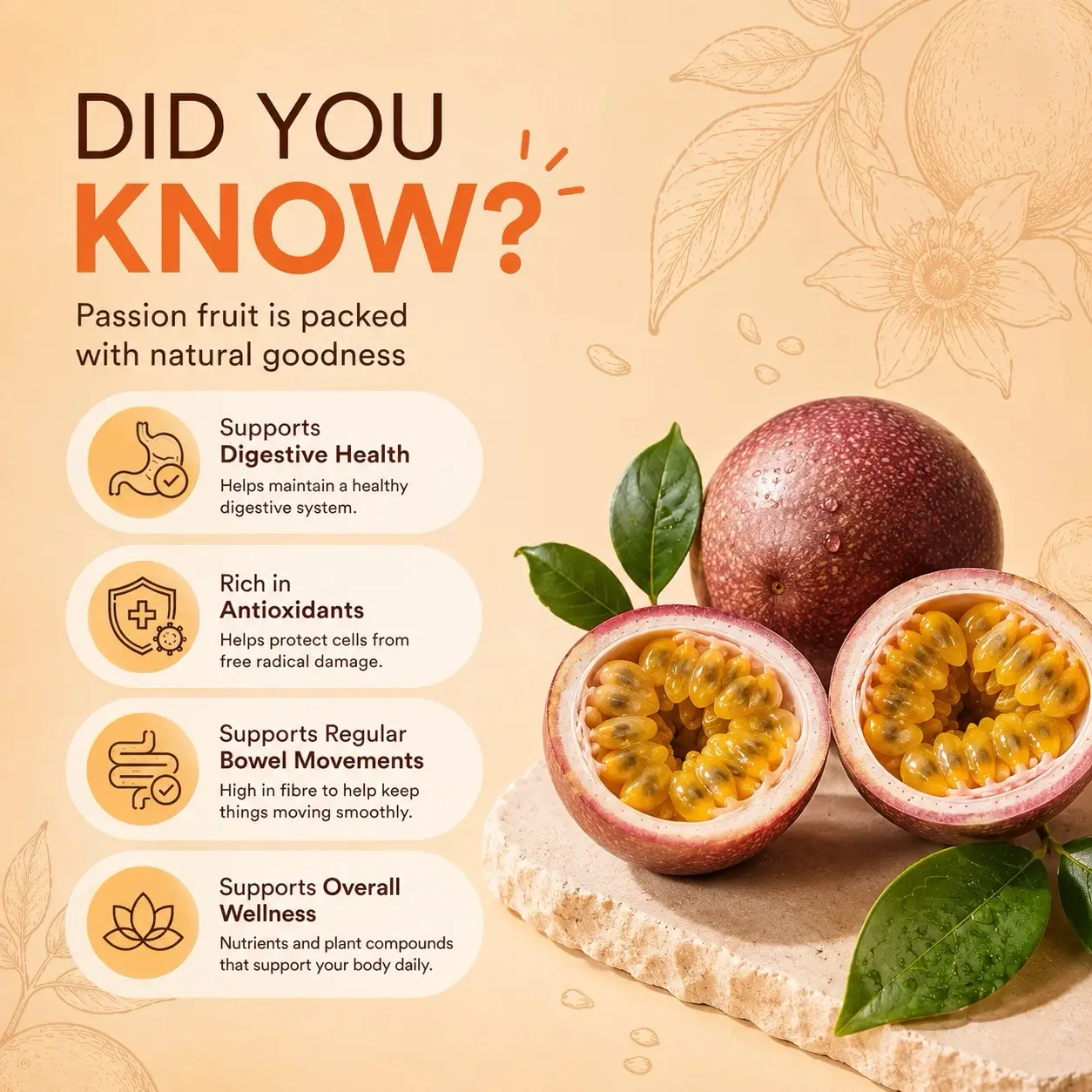 B-TOX Shot Drink — Did You Know, Passion Fruit